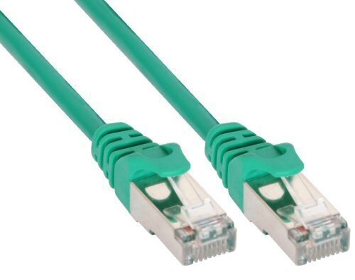 InLine, RJ45 Cat.5e SF/UTP, 1 m cena un informācija | Kabeļi un vadi | 220.lv