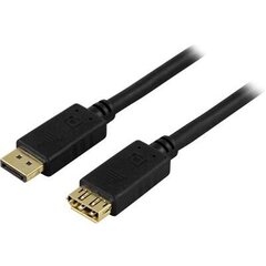 Deltaco DisplayPort 20, 1 m cena un informācija | Kabeļi un vadi | 220.lv