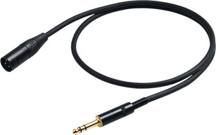 Proel 6,3mm/ XLR, 3m цена и информация | Кабели и провода | 220.lv