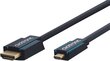 Clicktronic, HDMI/MMicro HDMI, 5 m cena un informācija | Kabeļi un vadi | 220.lv