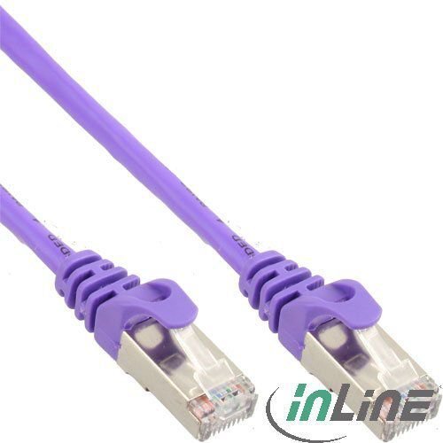 InLine 72550P, RJ45 CAT5e SF/UTP, 0.5 m цена и информация | Kabeļi un vadi | 220.lv