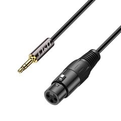 J&D TRS 3.5 mm/XLR, 1.8 m цена и информация | Кабели и провода | 220.lv