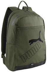 Puma Рюкзаки Phase Backpack Green 079943 09 цена и информация | Спортивные сумки и рюкзаки | 220.lv