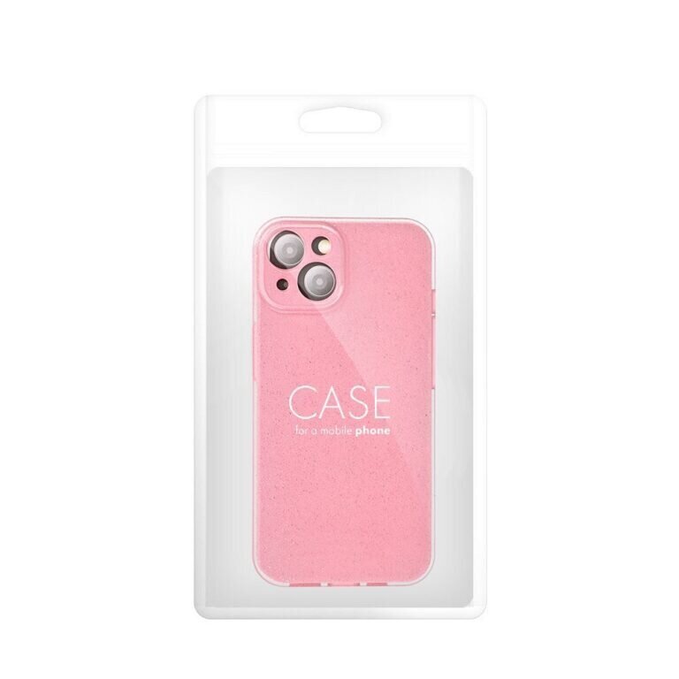 iPhone 15 Pro (6,1″) Clear case 2mm Blink Rozā cena un informācija | Telefonu vāciņi, maciņi | 220.lv