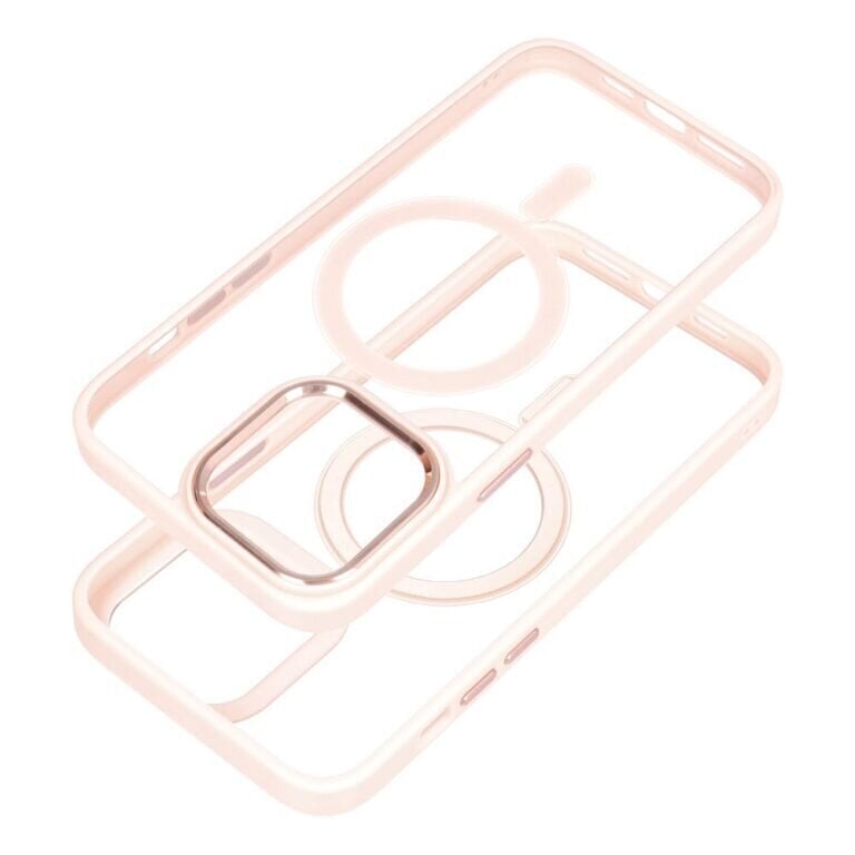 Apvalks Clear Case MagSafe priekš iPhone 15 (6,1″) Rozā cena un informācija | Telefonu vāciņi, maciņi | 220.lv
