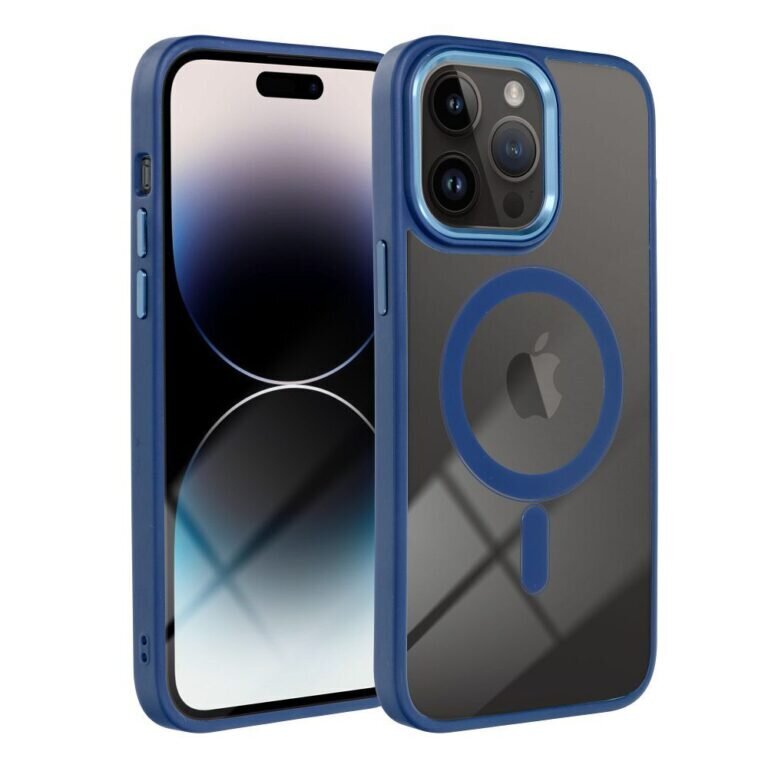Apvalks Clear Case MagSafe priekš iPhone 15 (6,1″) Zils cena un informācija | Telefonu vāciņi, maciņi | 220.lv