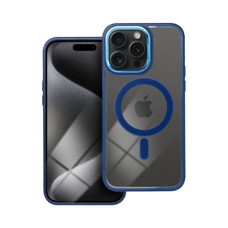 Apvalks Clear Case MagSafe priekš iPhone 15 Pro (6,1″) Zils cena un informācija | Telefonu vāciņi, maciņi | 220.lv