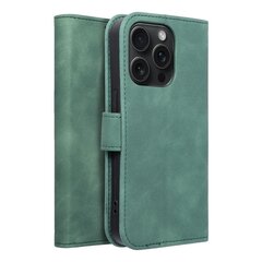 Forcell TENDER folio apvalks priekš iPhone 15 (6,1″) Zaļš цена и информация | Чехлы для телефонов | 220.lv