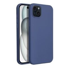 Forcell silikona apvalks priekš iPhone 15 Plus (6,7”) – Zils cena un informācija | Telefonu vāciņi, maciņi | 220.lv