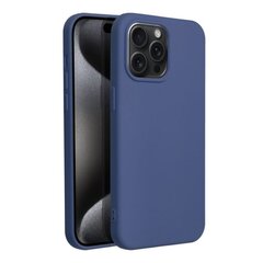 Forcell silikona apvalks priekš iPhone 15 Pro Max (6,7”) – Zils cena un informācija | Telefonu vāciņi, maciņi | 220.lv