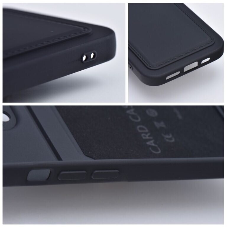 Forcell CARD apvalks priekš iPhone 15 Pro Max (6,7") Melns цена и информация | Telefonu vāciņi, maciņi | 220.lv