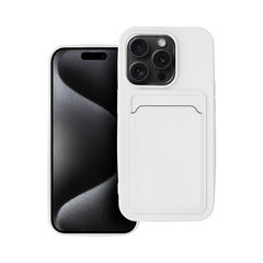 Чехол Forcell CARD для iPhone 15 Pro Max (6,7") - Белый цена и информация | Чехлы для телефонов | 220.lv