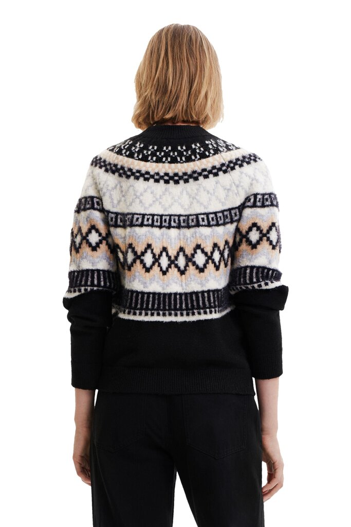 Džemperis sievietēm Desigual, melns цена и информация | Sieviešu džemperi | 220.lv