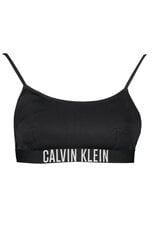 Peldkostīma augšdaļa Calvin Klein, melns cena un informācija | Peldkostīmi | 220.lv