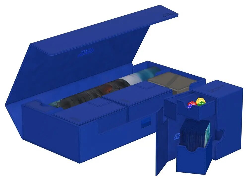 Galda spēļu kāršu maciņš Ultimate Guard Superhive 550+, ENG, zils cena un informācija | Galda spēles | 220.lv