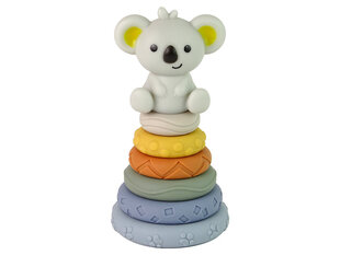 Gumijas koala piramīda zīdaiņiem Lean Toys cena un informācija | Rotaļlietas zīdaiņiem | 220.lv