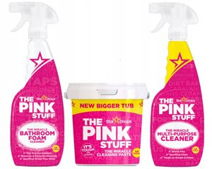 Набор чистящих средств The Pink Stuff, 3 шт. цена и информация | Чистящие средства | 220.lv