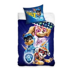 Bērnu gultasveļas komplekts Paw Patrol: The Movie 150x210+50x60cm, 2 daļas cena un informācija | Bērnu gultas veļa | 220.lv