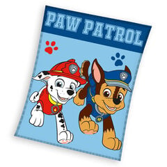 Pleds Paw Patrol 130x170cm cena un informācija | Gultas pārklāji, pledi | 220.lv