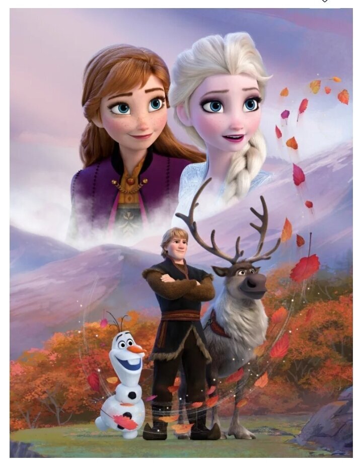 Pleds Disney Frozen 130x170cm цена и информация | Gultas pārklāji, pledi | 220.lv