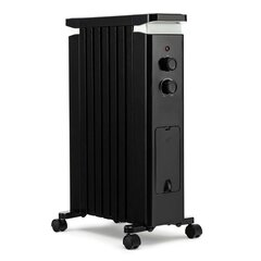 Elektriskais eļļas radiators ar riteņiem 1500W цена и информация | Обогреватели | 220.lv