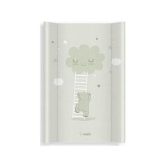 Мягкая пеленальная доска Albero Mio Walk in the clouds, зеленая, 70x47 см цена и информация | Пеленальные доски и пеленки | 220.lv