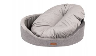 Овальный лежак для собак Amiplay Siena, разные размеры, серый цена и информация | Лежаки, домики | 220.lv