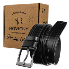 ремень кожаный rovicky prs-05-g цена и информация | Мужские ремни | 220.lv