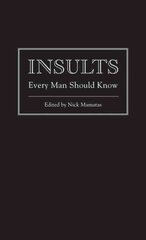 Insults Every Man Should Know цена и информация | Фантастика, фэнтези | 220.lv