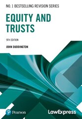 Law Express Revision Guide: Equity & Trusts Law 9th edition cena un informācija | Ekonomikas grāmatas | 220.lv