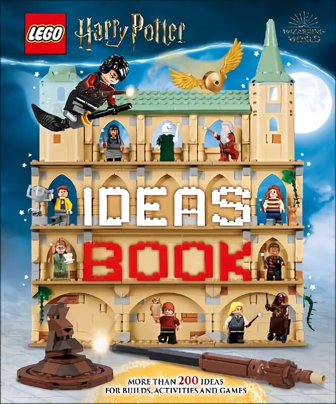 LEGO Harry Potter Ideas Book: More Than 200 Ideas for Builds, Activities and Games цена и информация | Grāmatas pusaudžiem un jauniešiem | 220.lv