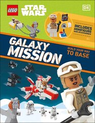 LEGO Star Wars Galaxy Mission: With More Than 20 Building Ideas, a LEGO Rebel Trooper Minifigure, and Minifigure Accessories! cena un informācija | Grāmatas mazuļiem | 220.lv