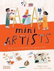 Mini Artists: 20 projects inspired by the great artists cena un informācija | Grāmatas pusaudžiem un jauniešiem | 220.lv