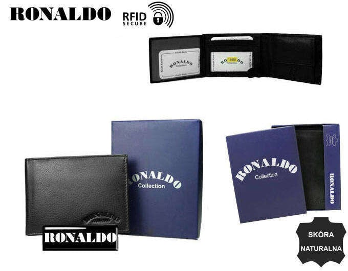 RFID ādas maks RONALDO 0670-D cena un informācija | Vīriešu maki, karšu maki | 220.lv