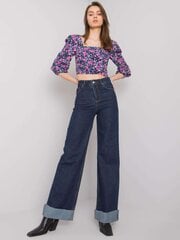 темно-синие широкие джинсы hartford цена и информация | Женские джинсы | 220.lv