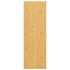 Sienas plaukts, 60x20x1,5 cm, bambuss цена и информация | Полки | 220.lv