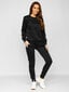 Sporta tērps sievietēm J.Style Fleece Black 70W03-1, melns cena un informācija | Sporta apģērbs sievietēm | 220.lv