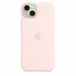 Apple iPhone 15 Plus Silicone Case with MagSafe Light Pink MT143ZM/A cena un informācija | Telefonu vāciņi, maciņi | 220.lv