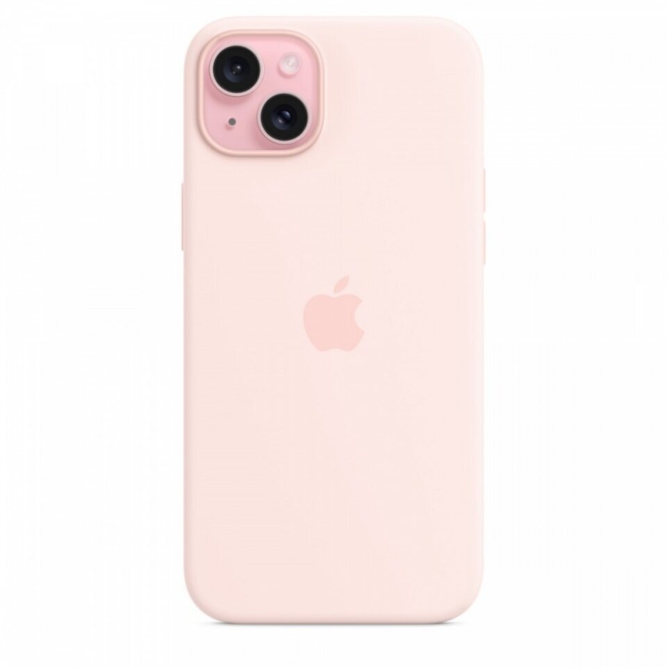 Apple iPhone 15 Plus Silicone Case with MagSafe Light Pink MT143ZM/A cena un informācija | Telefonu vāciņi, maciņi | 220.lv