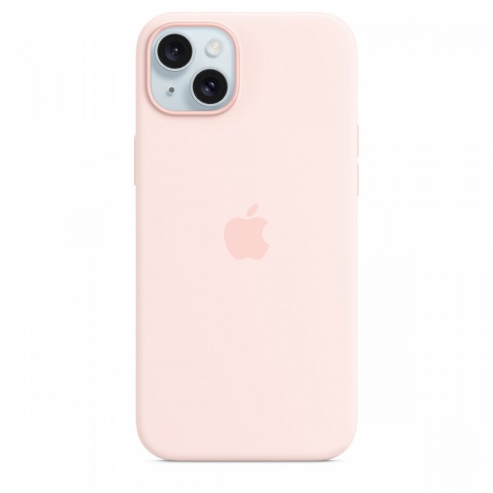 Apple iPhone 15 Plus Silicone Case with MagSafe Light Pink MT143ZM/A цена и информация | Telefonu vāciņi, maciņi | 220.lv