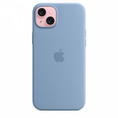 Apple iPhone 15 Plus Silicone Case with MagSafe Winter Blue MT193ZM/A cena un informācija | Telefonu vāciņi, maciņi | 220.lv