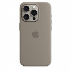 Apple iPhone 15 Pro Silicone Case with MagSafe - Clay MT1E3ZM/A цена и информация | Чехлы для телефонов | 220.lv