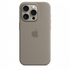 Apple iPhone 15 Pro Silicone Case with MagSafe Clay MT1E3ZM/A cena un informācija | Telefonu vāciņi, maciņi | 220.lv