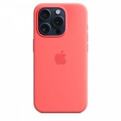 Apple iPhone 15 Pro Silicone Case with MagSafe - Guava MT1G3ZM/A цена и информация | Чехлы для телефонов | 220.lv