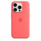 Apple iPhone 15 Pro Silicone Case with MagSafe Orange Sorbet MT1H3ZM/A цена и информация | Telefonu vāciņi, maciņi | 220.lv