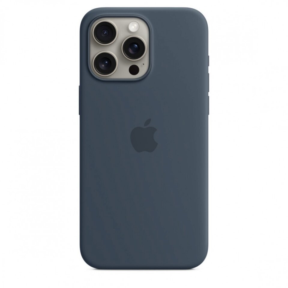 Apple Silicone Case MagSafe MT1P3ZM/A Storm Blue цена и информация | Telefonu vāciņi, maciņi | 220.lv