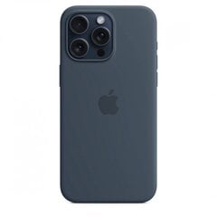 Apple iPhone 15 Pro Max Silicone Case with MagSafe - Storm Blue MT1P3ZM/A цена и информация | Чехлы для телефонов | 220.lv