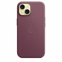 Apple iPhone 15 FineWoven Case with MagSafe Mulberry MT3E3ZM/A cena un informācija | Telefonu vāciņi, maciņi | 220.lv