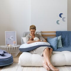 Подушка для кормления Doomoo Grey Moon, 170 см цена и информация | Подушки для беременных и кормящих | 220.lv