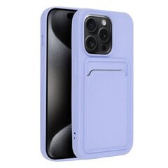 Forcell CARD apvalks priekš iPhone 15 Pro Max (6,7") Violets цена и информация | Чехлы для телефонов | 220.lv